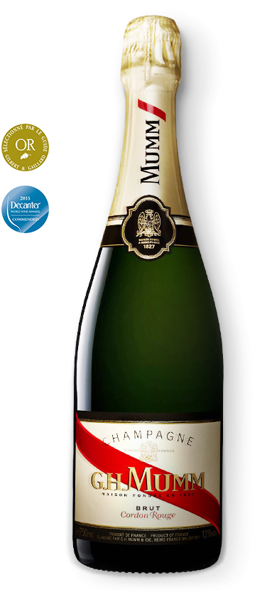 G. H. Mumm Brut Cordon Rouge Champagne (750 ml)